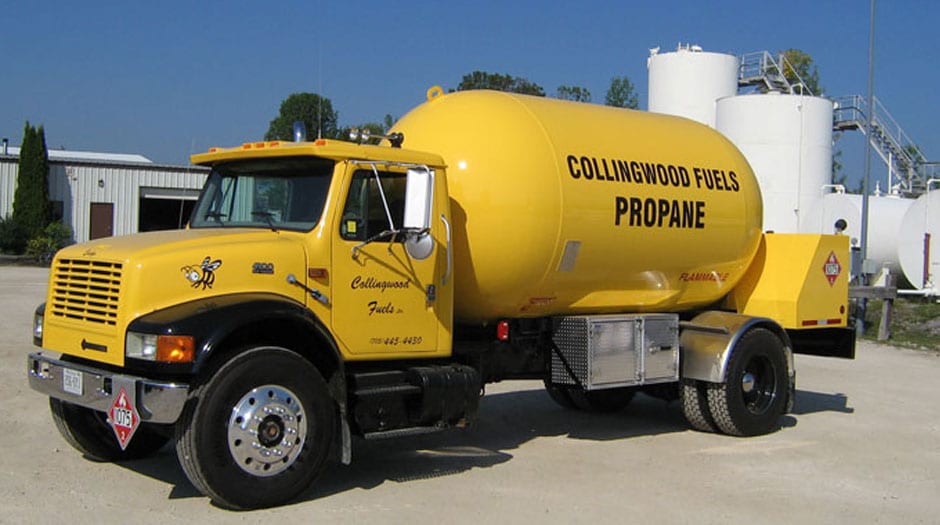 Fill Your Propane Tank in Collingwood, Ontario